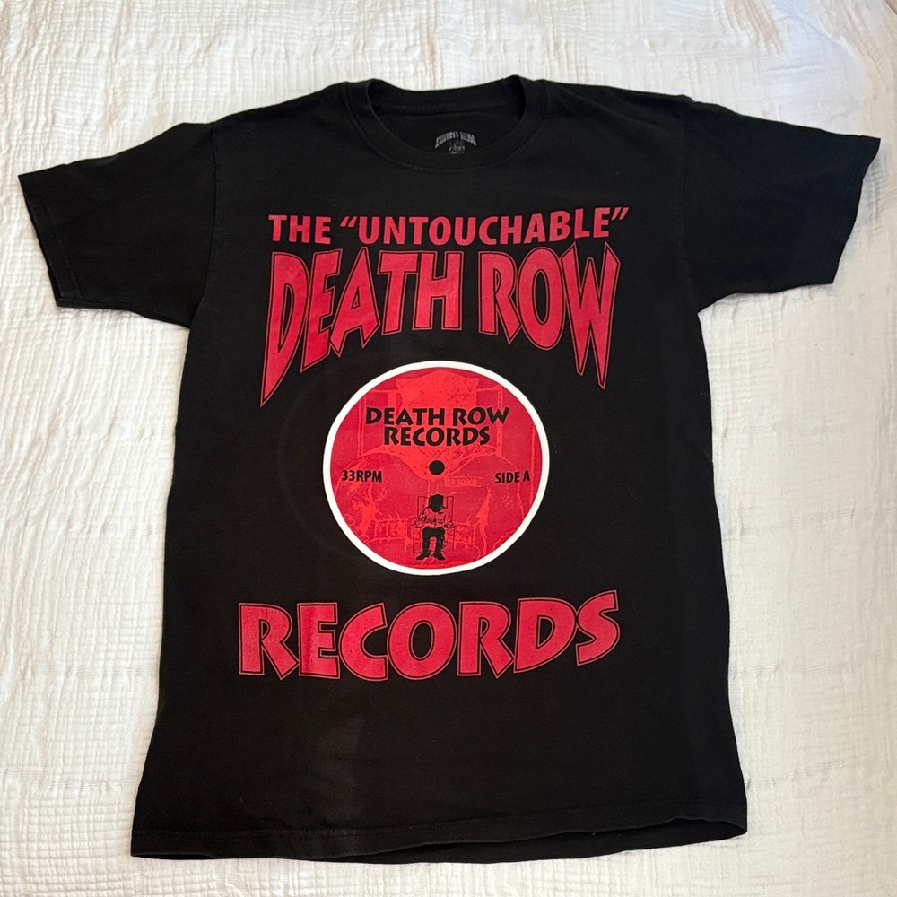Death Row Records Black T-Shirt